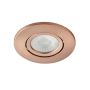 Forum Lighting Spa Downlight Adjustable LED 5W 4000K Copper IP65