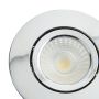 Forum Lighting Spa Downlight Adjustable LED 5W 4000K Chrome IP65