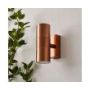 Forum Zink Leto Wall Light GU10 Up and Down Copper Steel