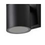 Forum Zink Leto GU10 Outdoor Spotlight Black