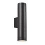 Forum Lighting Morro Outdoor Wall Light GU10 14W Black IP65