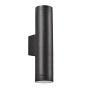 Forum Lighting Morro Outdoor Wall Light GU10 14W Black IP65