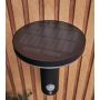 Forum Lighting Clara Solar Wall Light LED 4.4W PIR Black IP44
