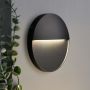Forum Lighting Onza Outdoor Wall Light LED 6W 16cm Black IP54