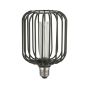 Searchlight E27 LED Lamp Drum Effect Black Warm White