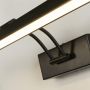 Searchlight Rhodes LED Picture Light Warm White Black Finish