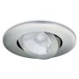 JCC Fireguard GU10 Tilt Downlight Brushed Nickel IP20