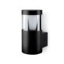 JCC Outdoor Wall Light Radial 10W CCT Black IP65
