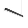 JCC Line of Light LED Linear 4ft Mid/End EM Direct/Indir 40W 1-10V Blk