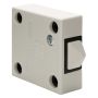 Jeani 143W Cupboard Door Switch Push To Break White