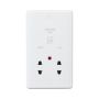 Knightsbridge 115/230V Shaver Socket with Neon