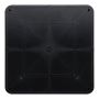 Luceco Mosi 7W LED Square Bulkhead Light 4000K IP65 Black LBM22B7S40
