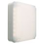 Luceco LBM33W11E40 12W LED Emergency Bulkhead Cool White 4000K IP65 White