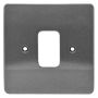 MK Grid K3631GRA 1 Gang Front Plate Graphite