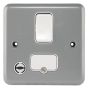 MK Metalclad K932ALM 13A DP Switched Fused Spur Flex Grey