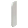 MK Prestige 3D Dado and Skirting VP183WHI End Cap Pair White