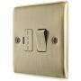 BG Nexus Metal Switched Fused Spur Antique Brass