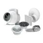 Monsoon Inline Extractor Fan Kit 100mm UMDTK