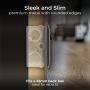 BG Nexus Metal 13A Switched Socket USB A C 22W Black Nickel