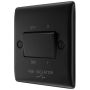 BG Nexus Metal 10A Switch 3 Pole Fan Isolator Matt Black