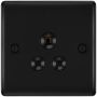 BG Nexus Metal Round Pin Socket 5A Matt Black