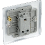 BG Nexus Metal NPC12 20A Switch 1 Gang 2 Way Polished Chrome