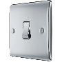 BG Nexus Metal NPC13 20A Switch Intermediate Polished Chrome