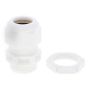 White Nylon Cable Gland 25mm M25 Each