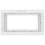 BG Evolve 4 Module Euro Front Plate Pearlescent White