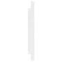 BG Evolve Single Module Euro Front Plate Pearlescent White