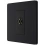 BG Evolve Co-Ax Aerial Socket TV FM Matt Black