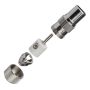 Philex Metal Aerial Coax Cable Plug Each
