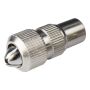 Philex Metal Aerial Coax Cable Plug Each