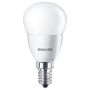 Philips 2.8W E14 SES Round Bulb LED 2700K Warm White