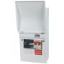 Lewden 3 Way RCBO Consumer Unit with Main Switch PRO-R03W-R1