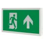 Robus LED 3.5W Wall Mounted Emergency Exit Sign IP20 Maintained