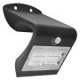 ROBUS LED Solar Wall Light PIR 3.2W IP65 4000K Black