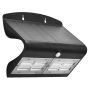 ROBUS LED Solar Wall Light PIR 6.8W IP65 4000K Black