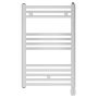 Rointe Elba Oval Heated Towel Rail 300W White 50x86cm