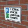 Rolec EV A4 Aluminium EV Parking Sign