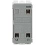 BG Evolve Grid 20A Switch Module 2 Way SP Black