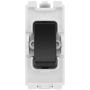 BG Evolve Grid 20A Switch Module 2 Way SP Black