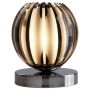 Searchlight Claw Touch Table Lamp Chrome Smoked Acrylic with Frosted Glass