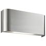 Searchlight Match Box 2 Up/Down Wall Light Satin Silver