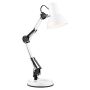 Searchlight Desk Table Lamp White