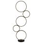 Searchlight Cirque 5 Ring Floor Lamp Black