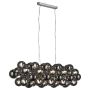 Searchlight Berry 25 Light Bar Pendant Chrome with Smoked Glass