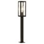 Searchlight Box 900mm Outdoor Post Bollard Black