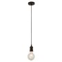 Searchlight Suspension Cable Matt Black with Black Braided Cable