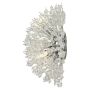 Searchlight Sunburst Wall light Chrome with Glass Beads